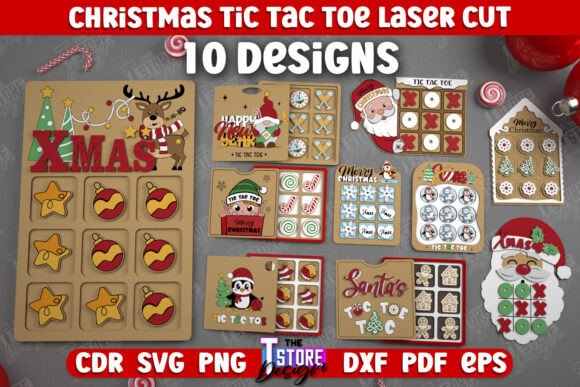 Download Christmas Tic Tac Toe Bundle|Board Games - Games Collection
