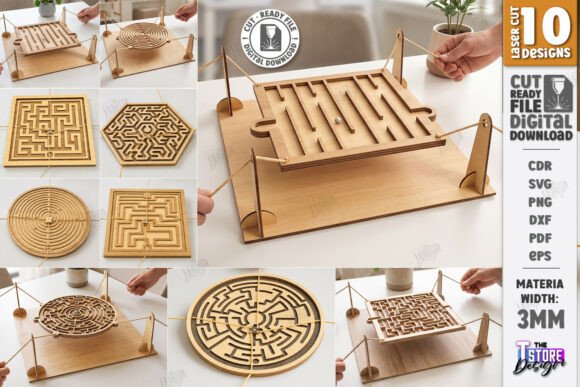 Download Labyrinth Balance Board Games Laser Set - Games Collection