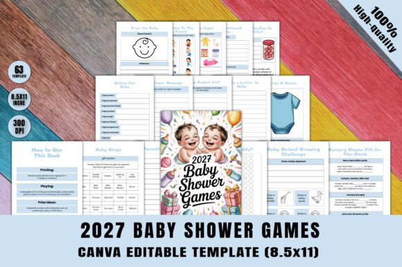Download 2027 Baby Shower Games - Games Collection